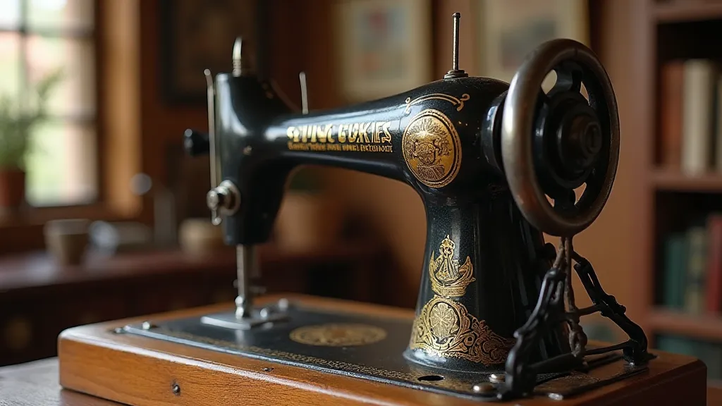 Vintage Japanese Sewing Machine
