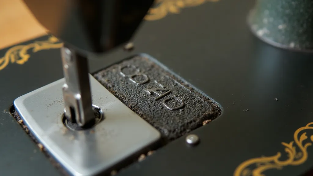 Singer sewing machine serial number