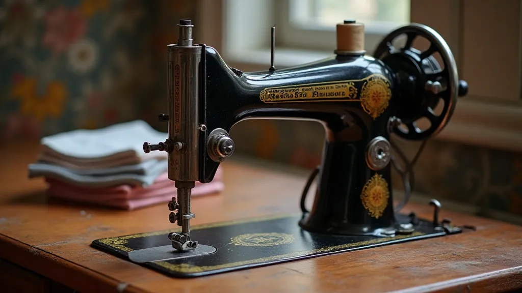 Restored Singer 201 sewing machine