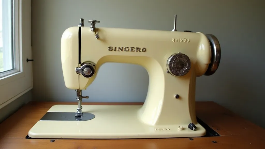 Art Deco Singer sewing machine