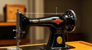 The Singer Black Patent Sewing Machine: A Rare and Prized Find